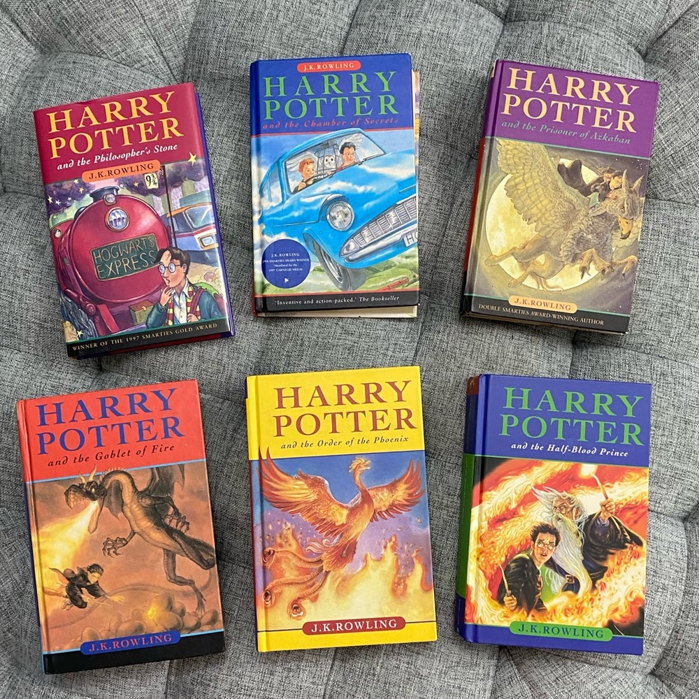 *SOLD* Harry Potter 1-6 Hardcover Books - Picture 2 of 14